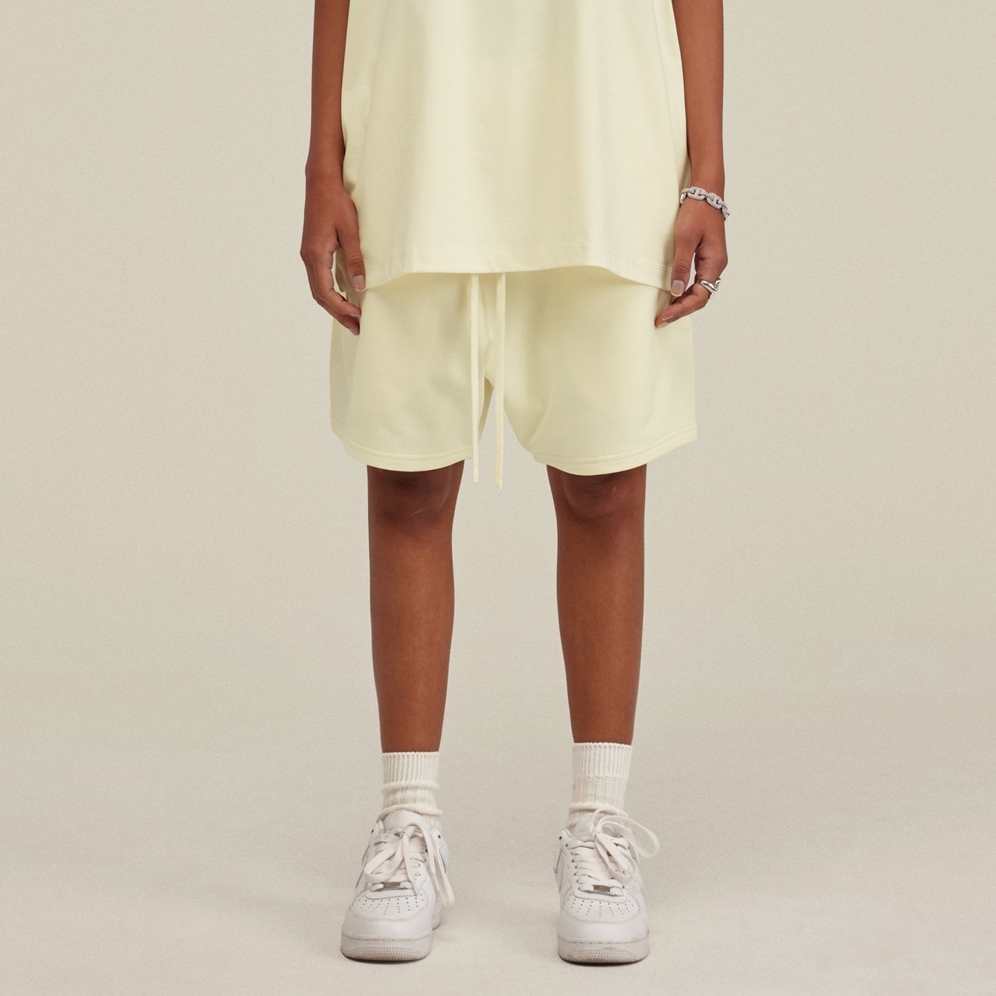 425GSM Unisex Oversized Sweat Shorts