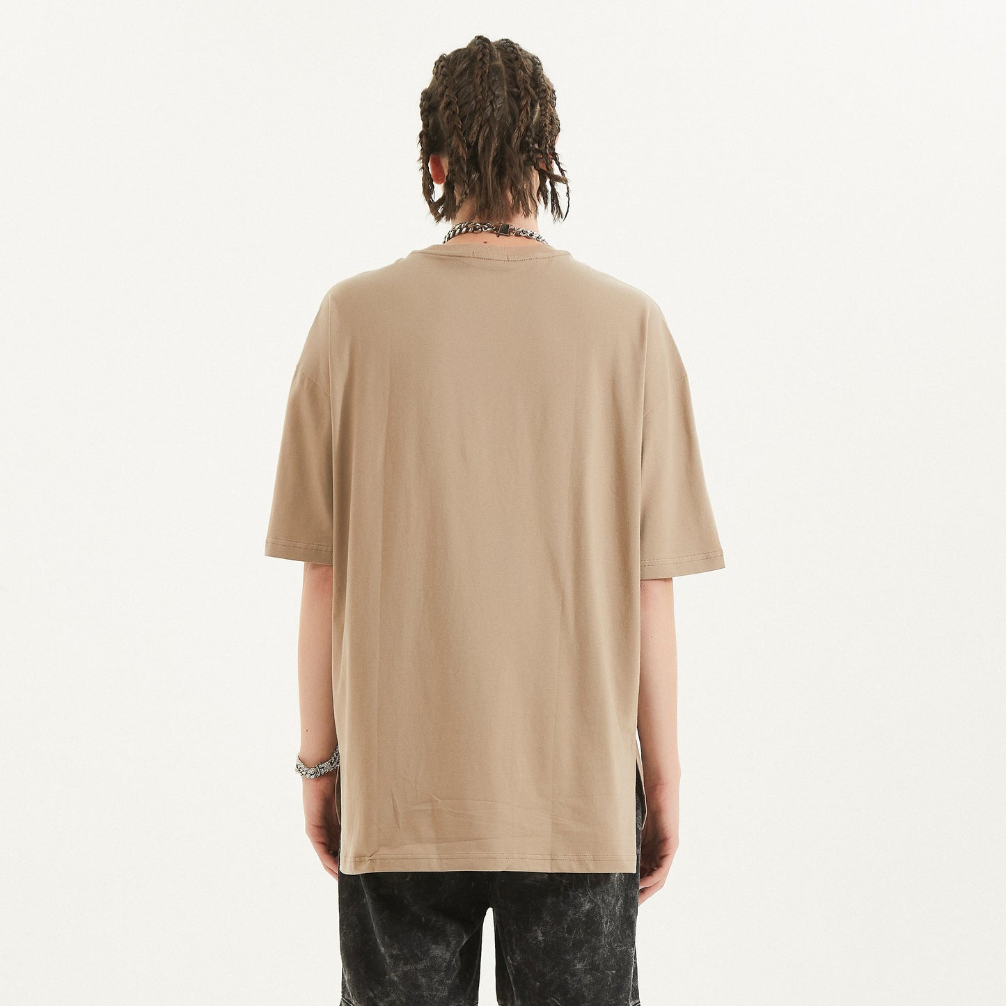 190GSM Unisex Slit Hem T-shirt
