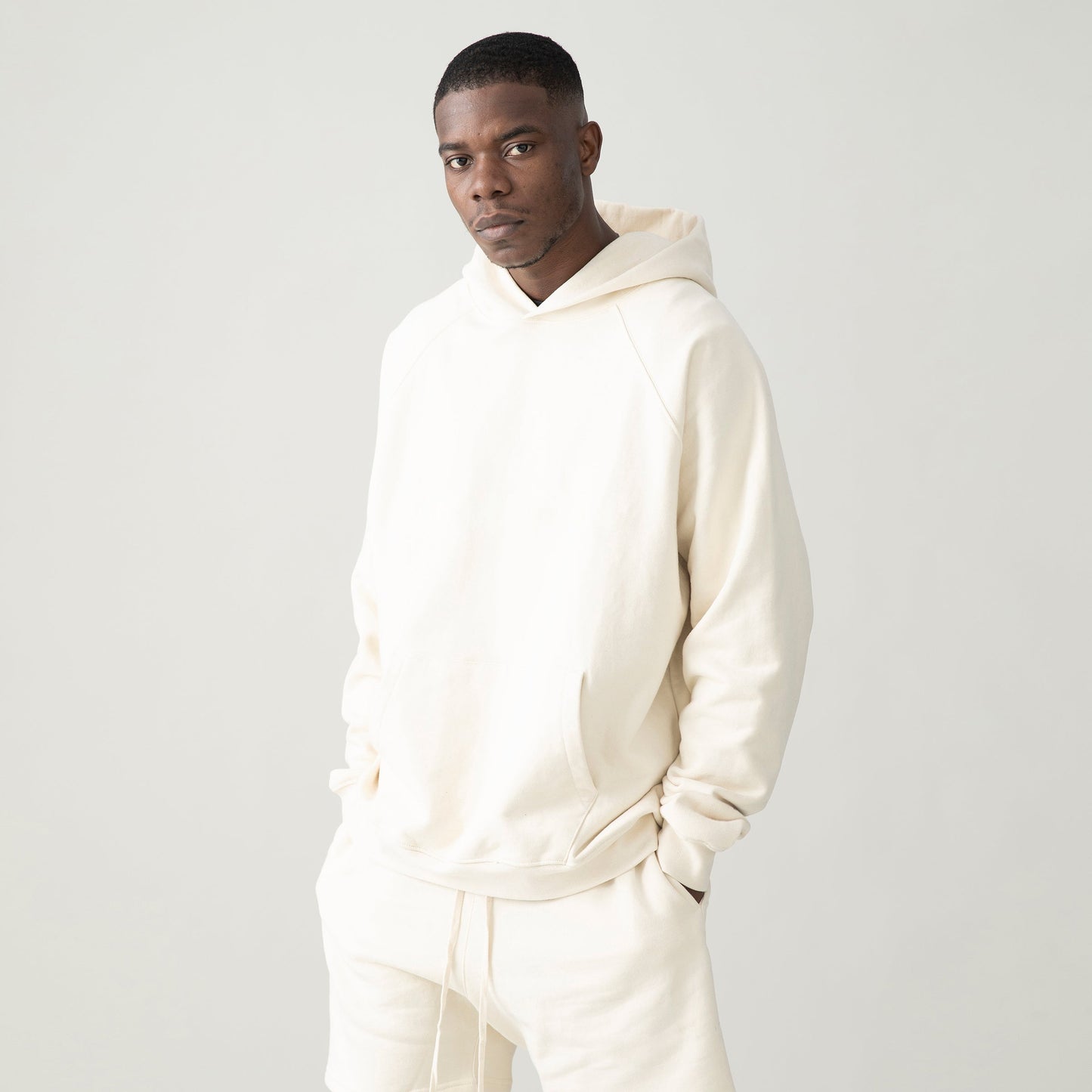380GSM Unisex Fleece-lined Hoodie