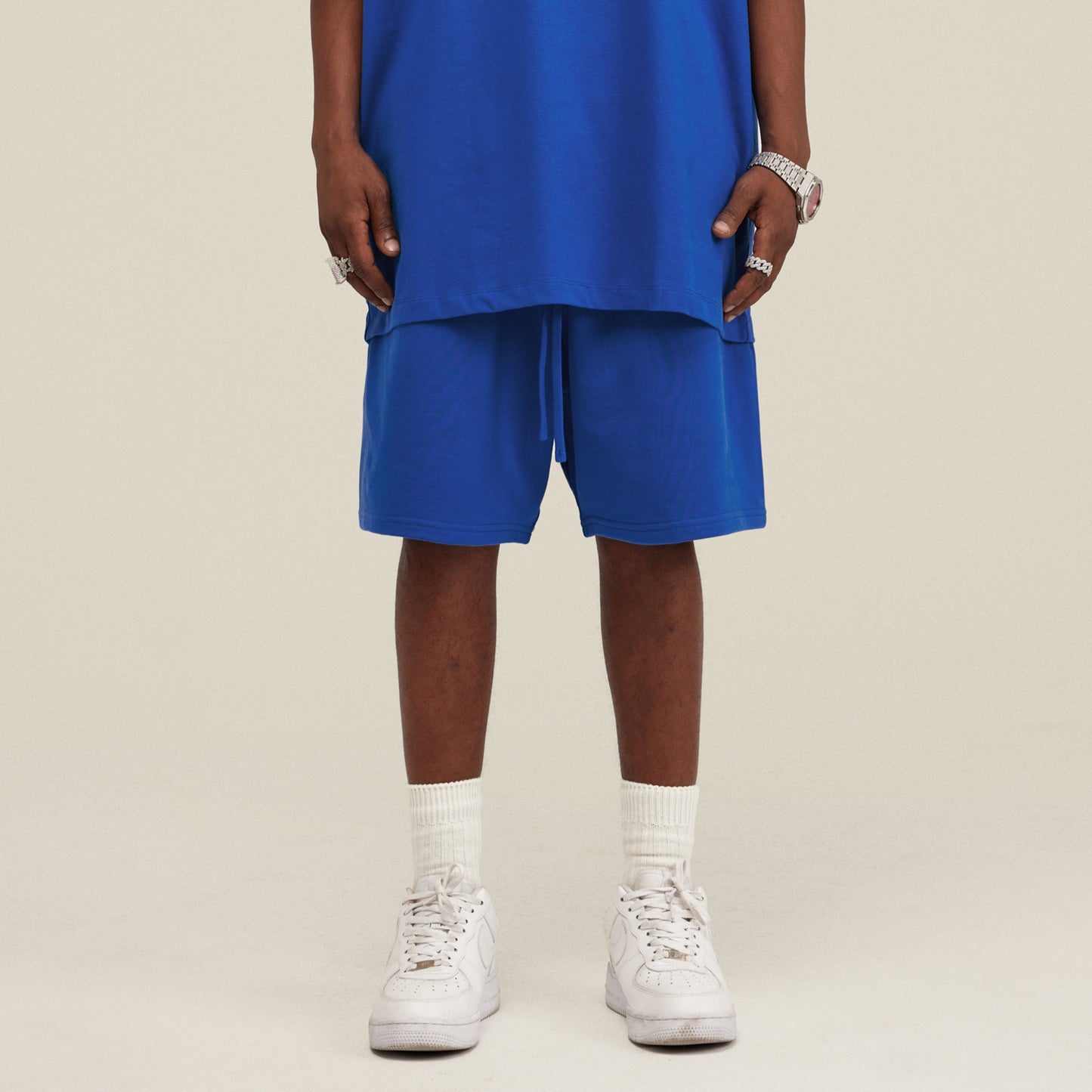 425GSM Unisex Oversized Sweat Shorts