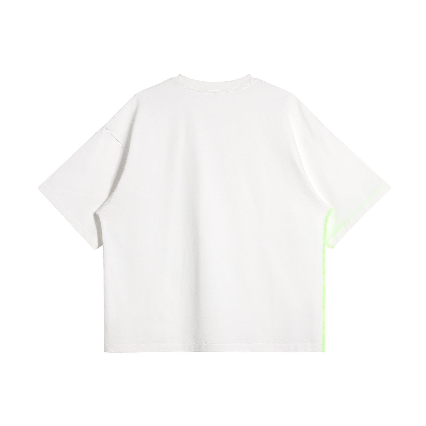 280GSM Unisex Boxy Neon Side Seam T-shirt