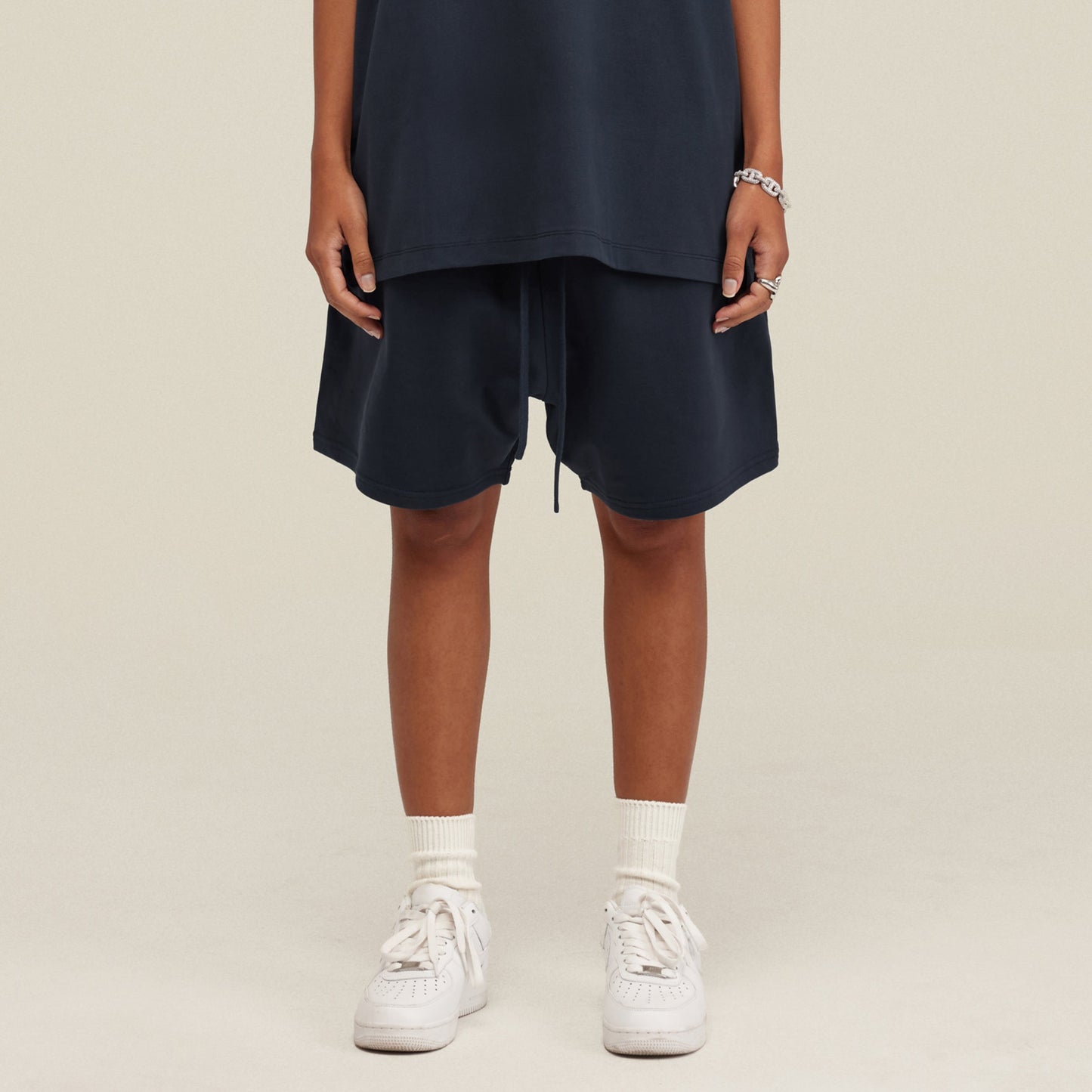 425GSM Unisex Oversized Sweat Shorts