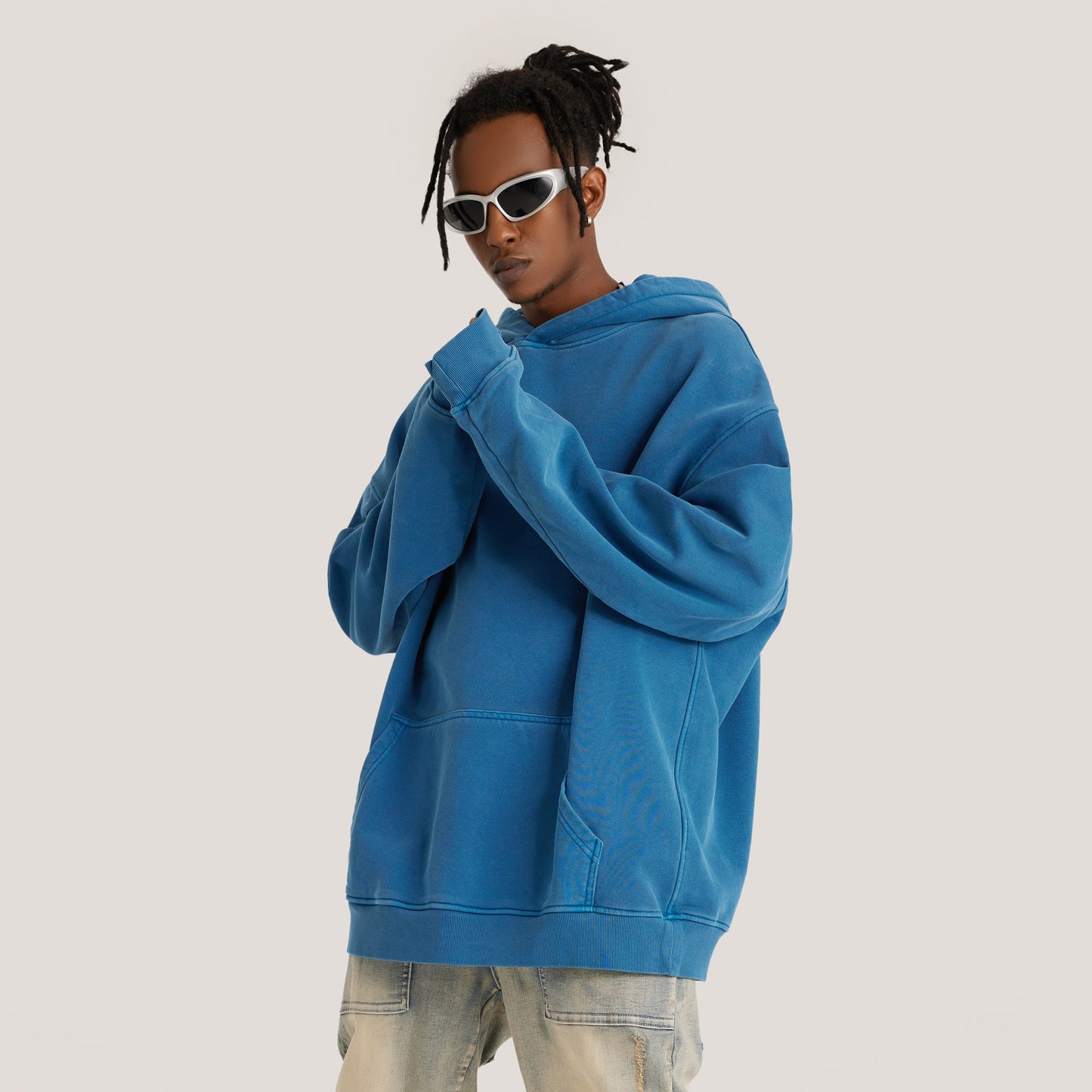 440GSM Unisex Super Heavyweight Oversized Retro Hoodie