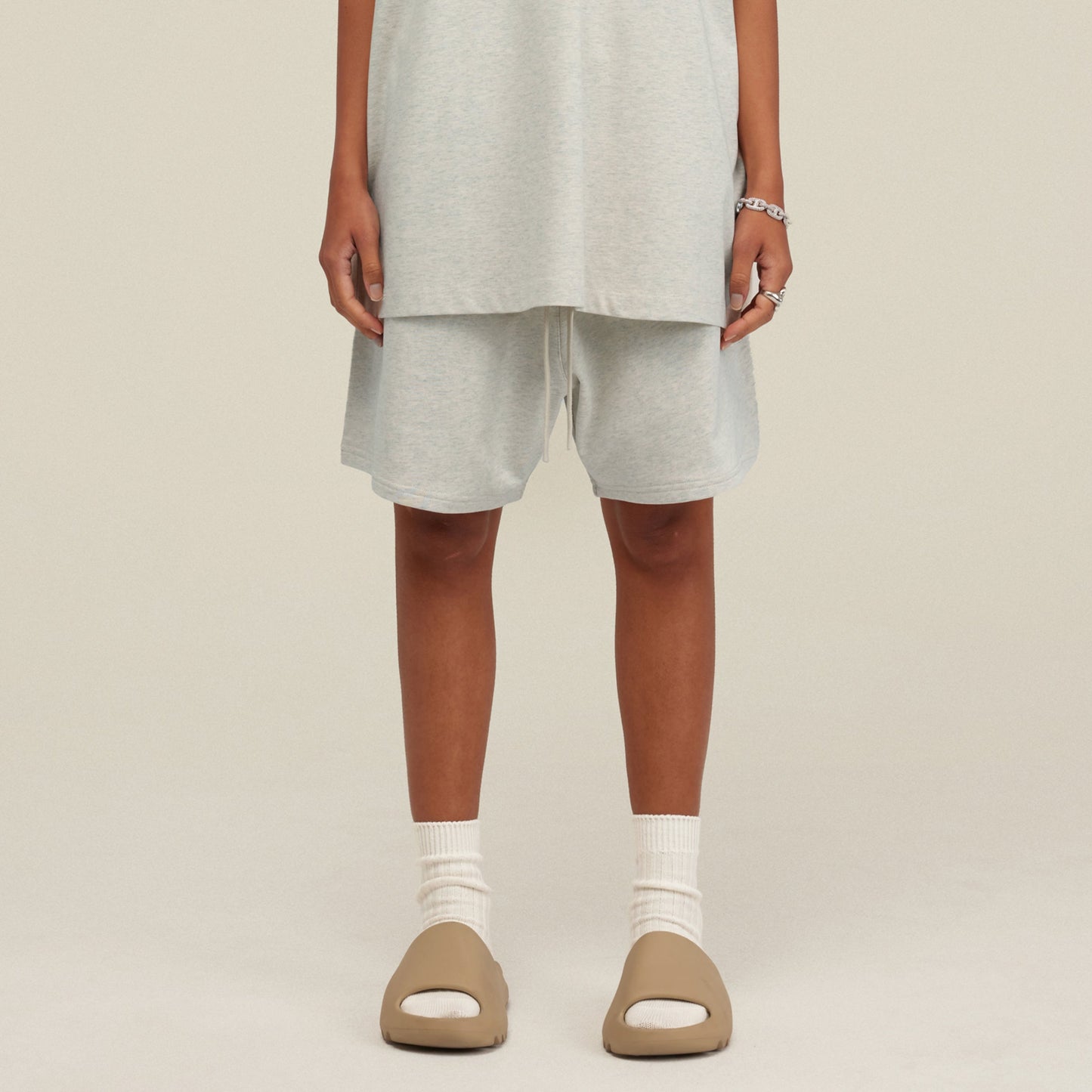 425GSM Unisex Oversized Sweat Shorts