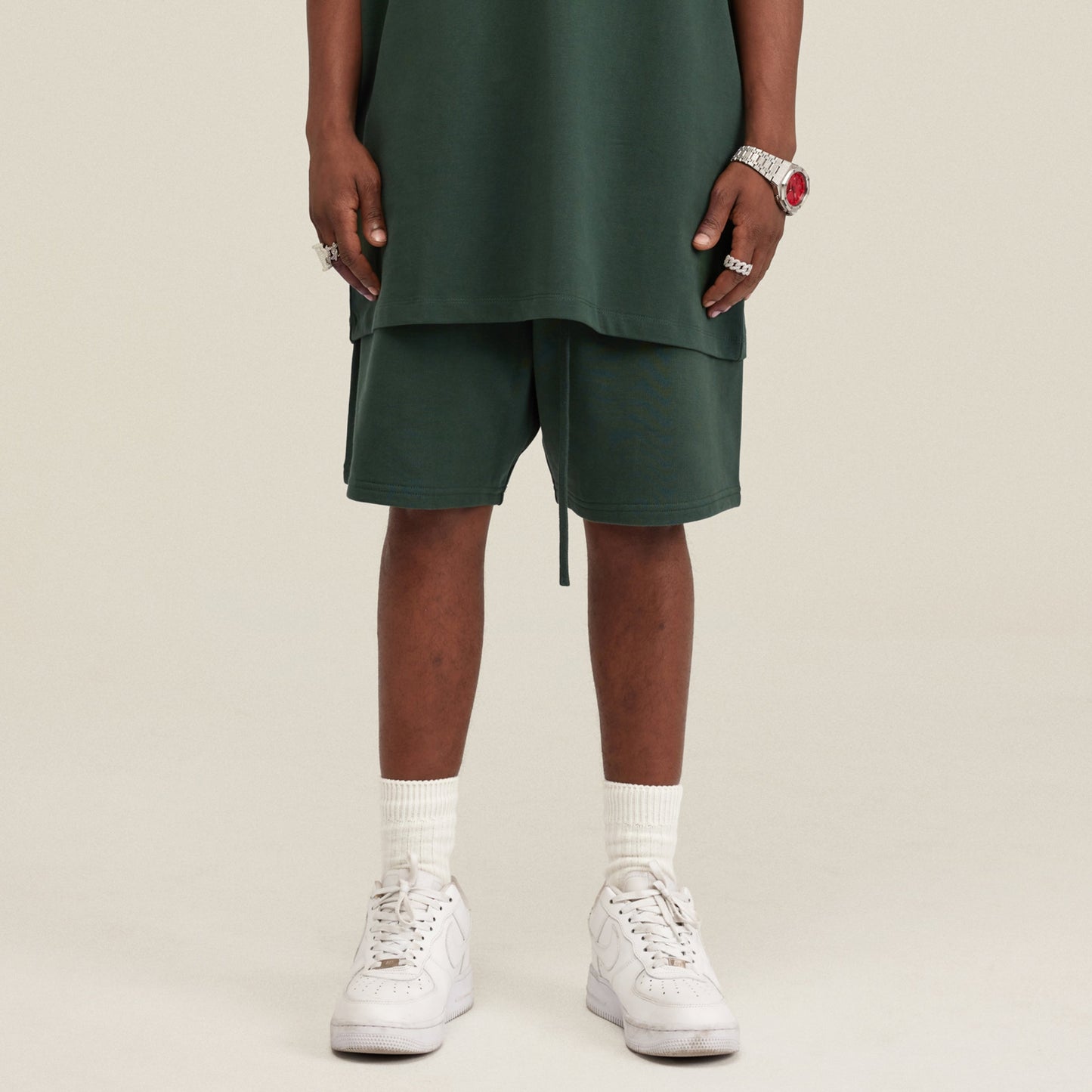 425GSM Unisex Oversized Sweat Shorts