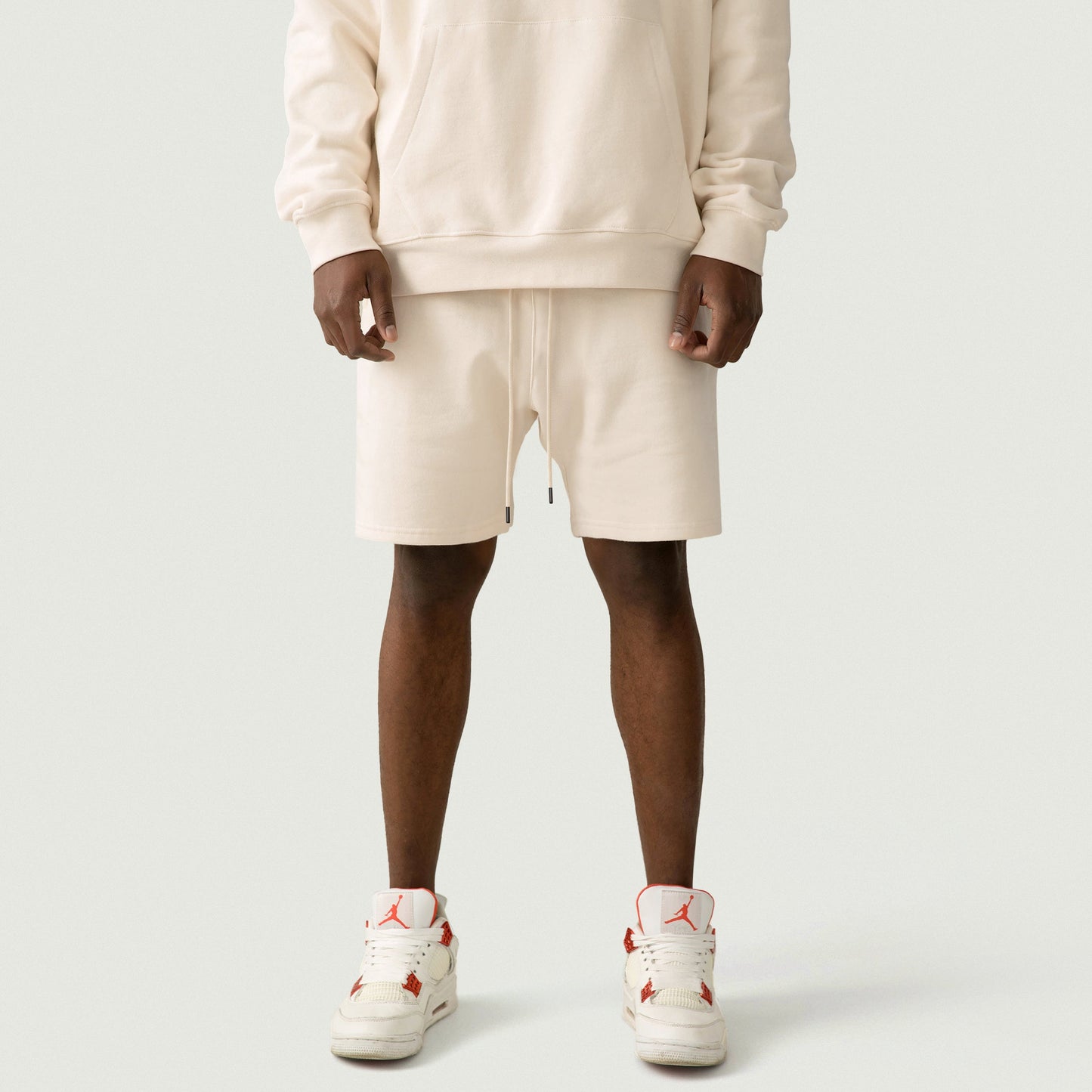 380GSM Unisex Oversized Fleece-lined Shorts