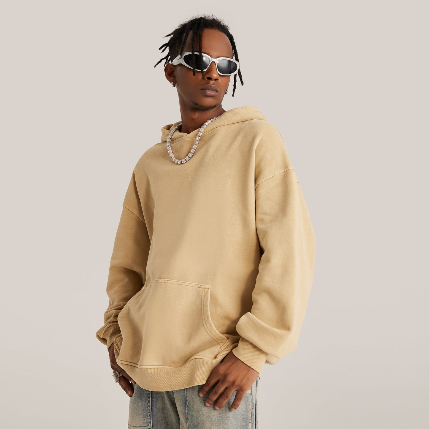 440GSM Unisex Super Heavyweight Oversized Retro Hoodie