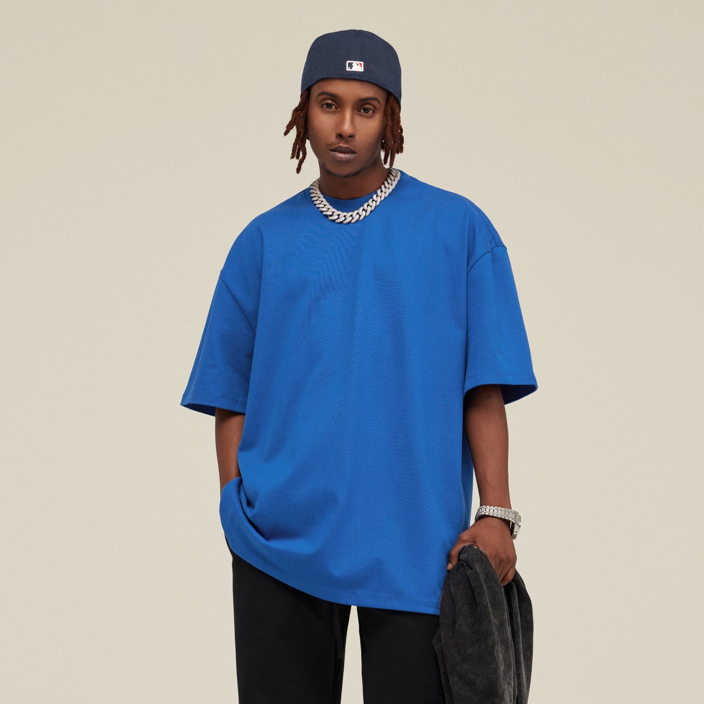 425GSM Unisex Oversized Crew Neck T-shirt