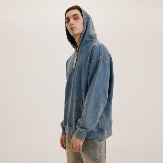 440GSM Unisex Super Heavyweight Oversized Faded Hoodie