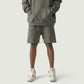 380GSM Unisex Oversized Fleece-lined Shorts