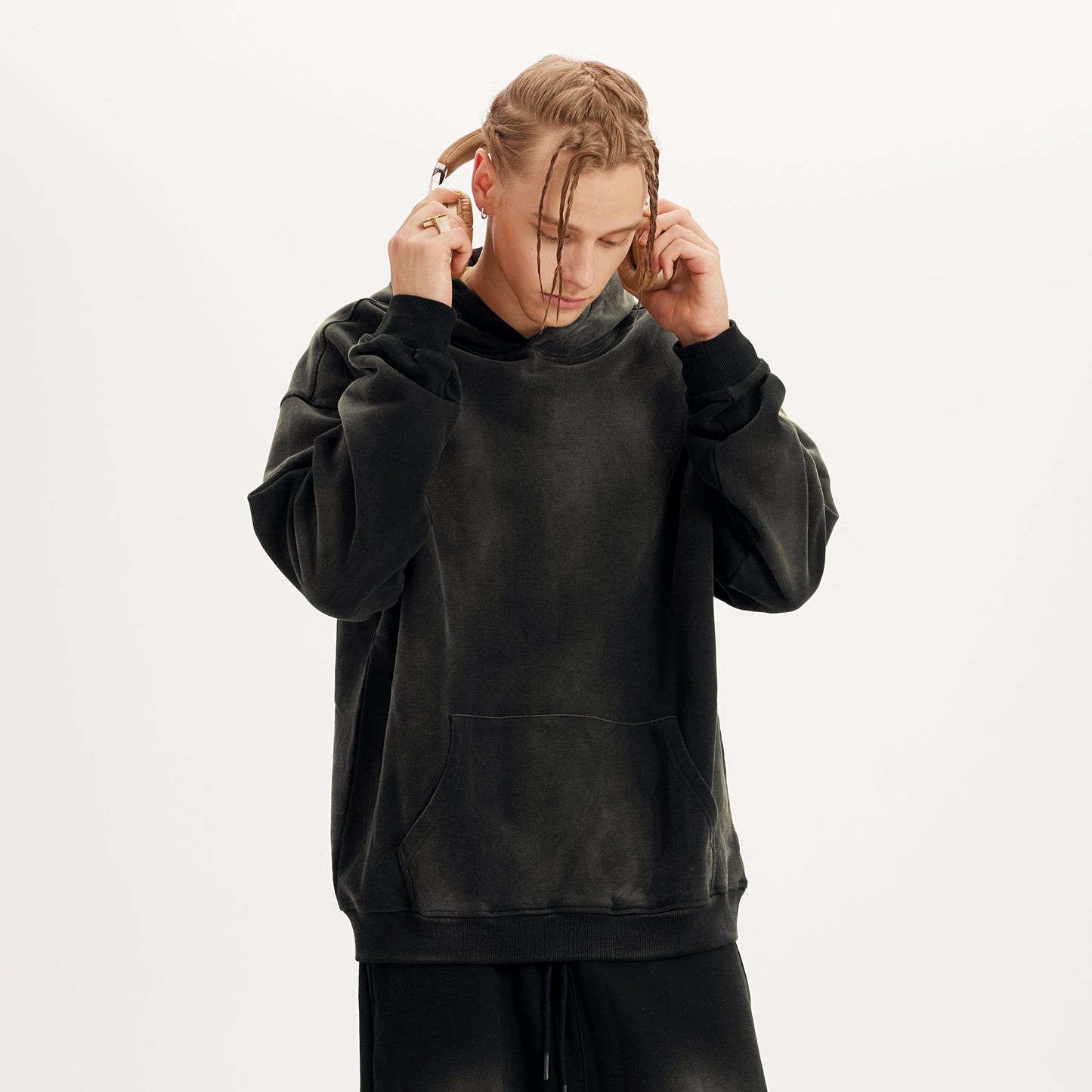 400GSM Unisex Super Heavyweight Sun Faded Hoodie