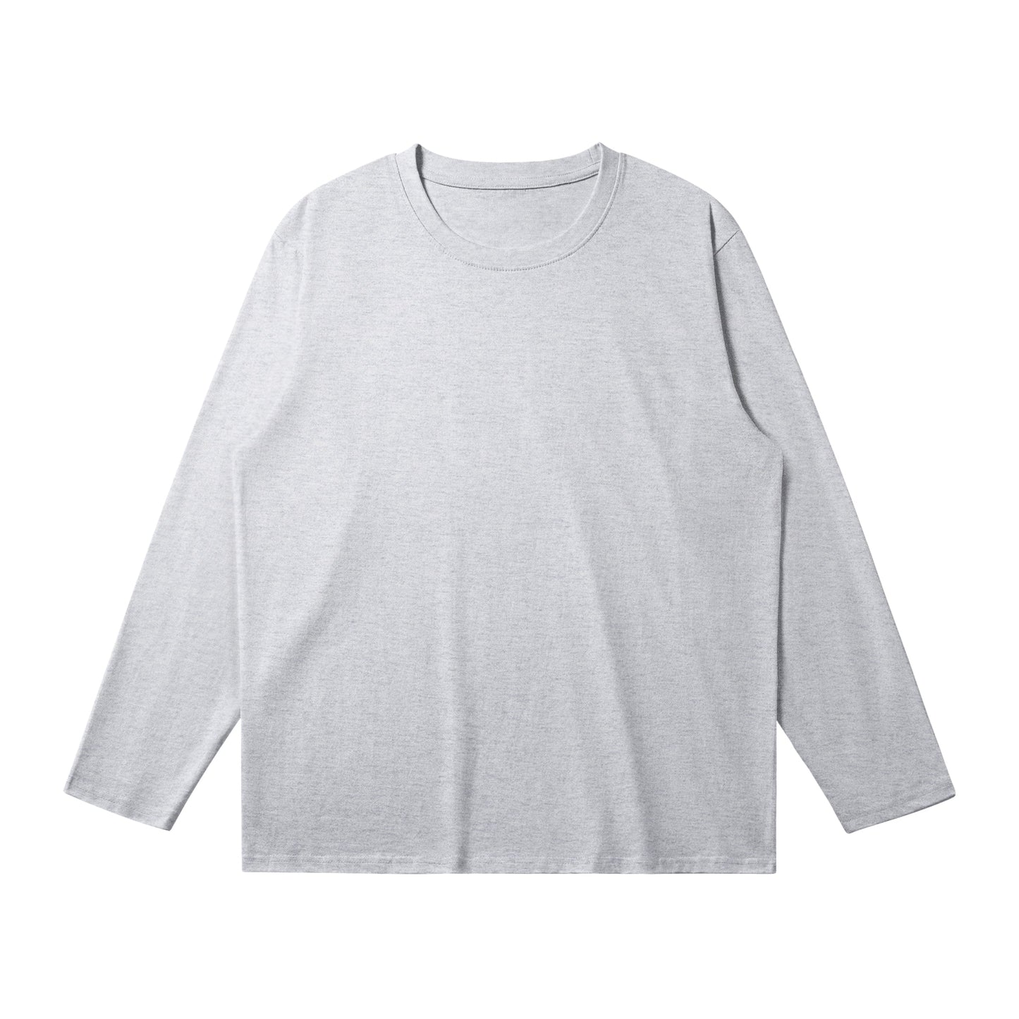 210GSM Unisex Classic Crew Neck Long Sleeve Top
