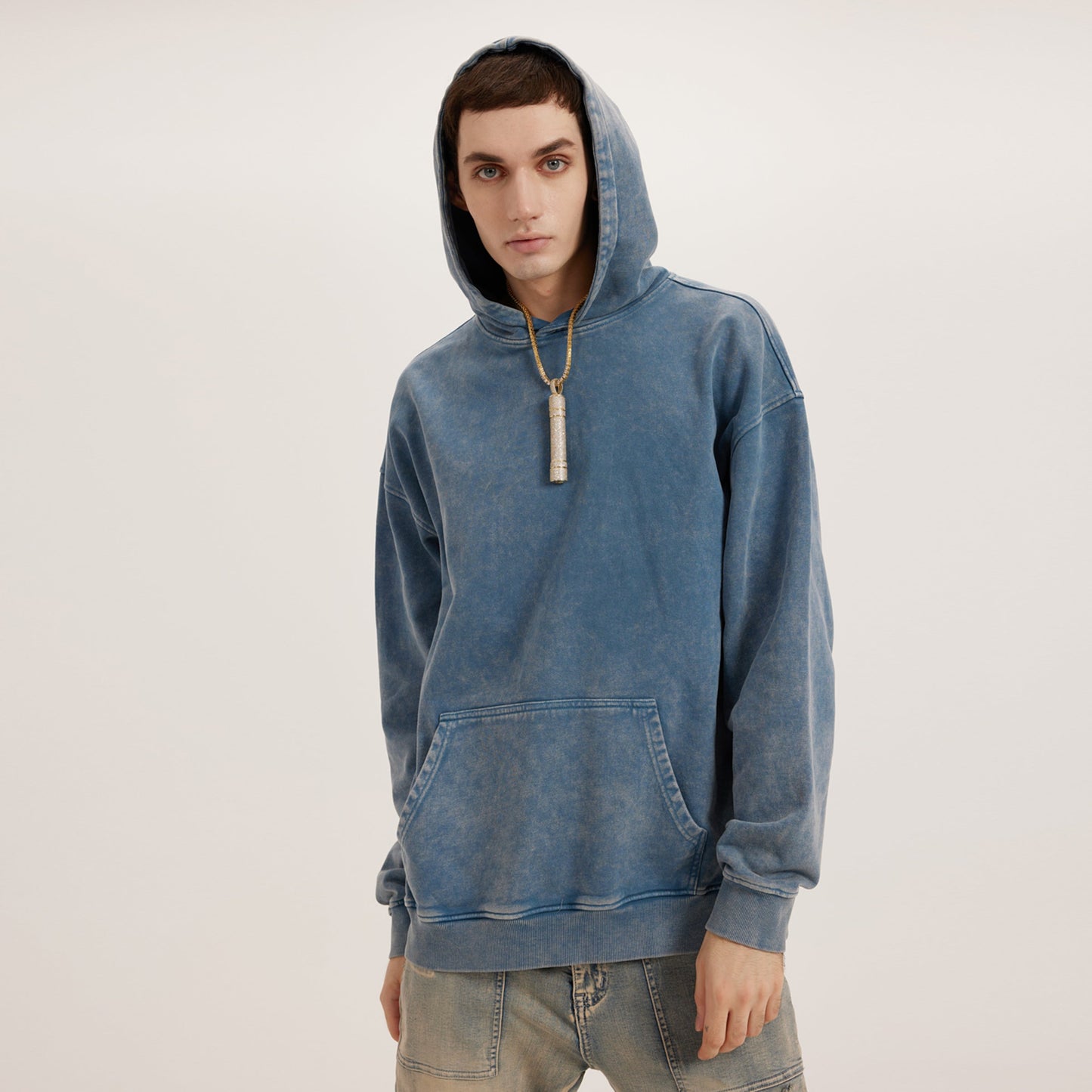 440GSM Unisex Super Heavyweight Oversized Faded Hoodie