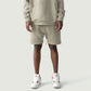 380GSM Unisex Oversized Fleece-lined Shorts