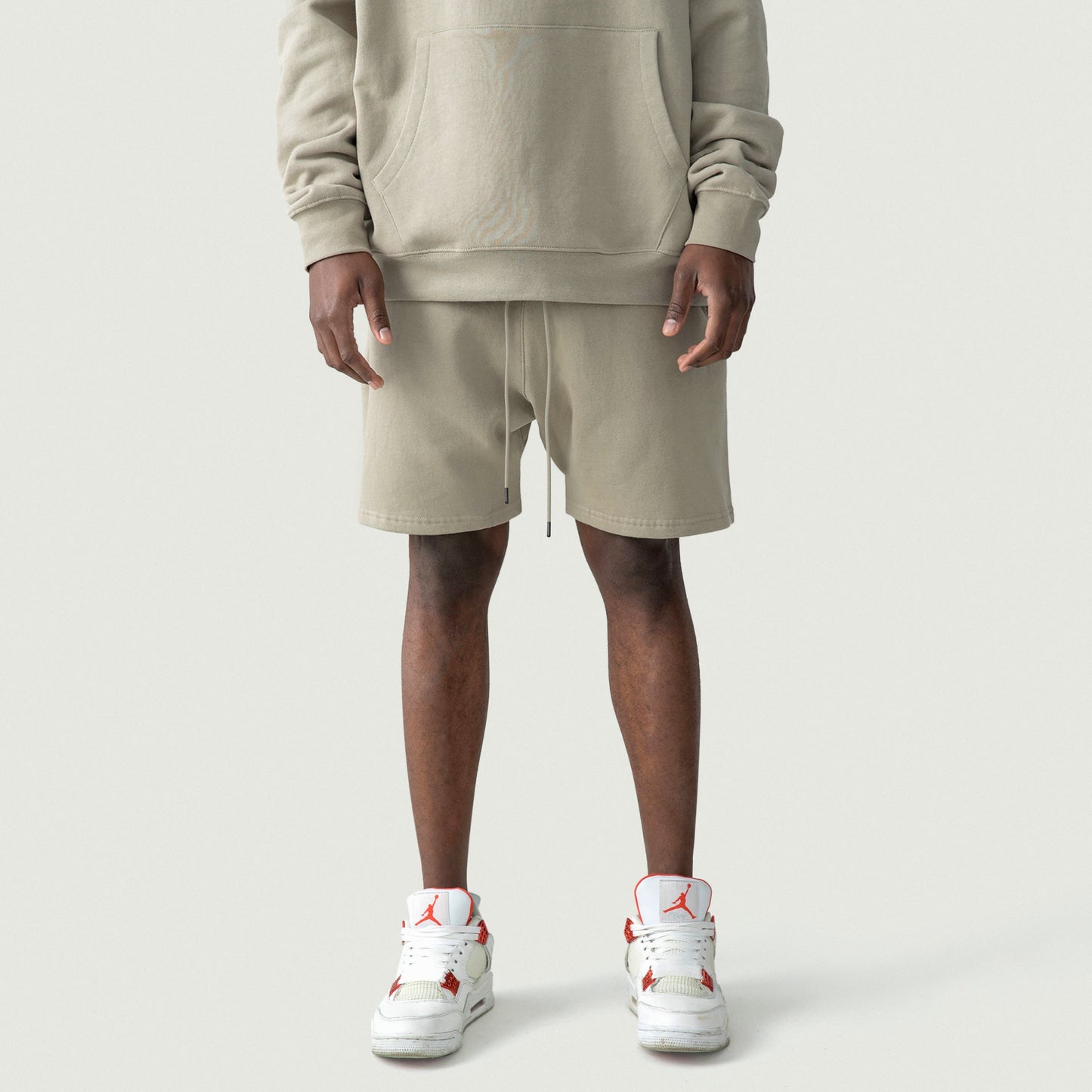 380GSM Unisex Oversized Fleece-lined Shorts