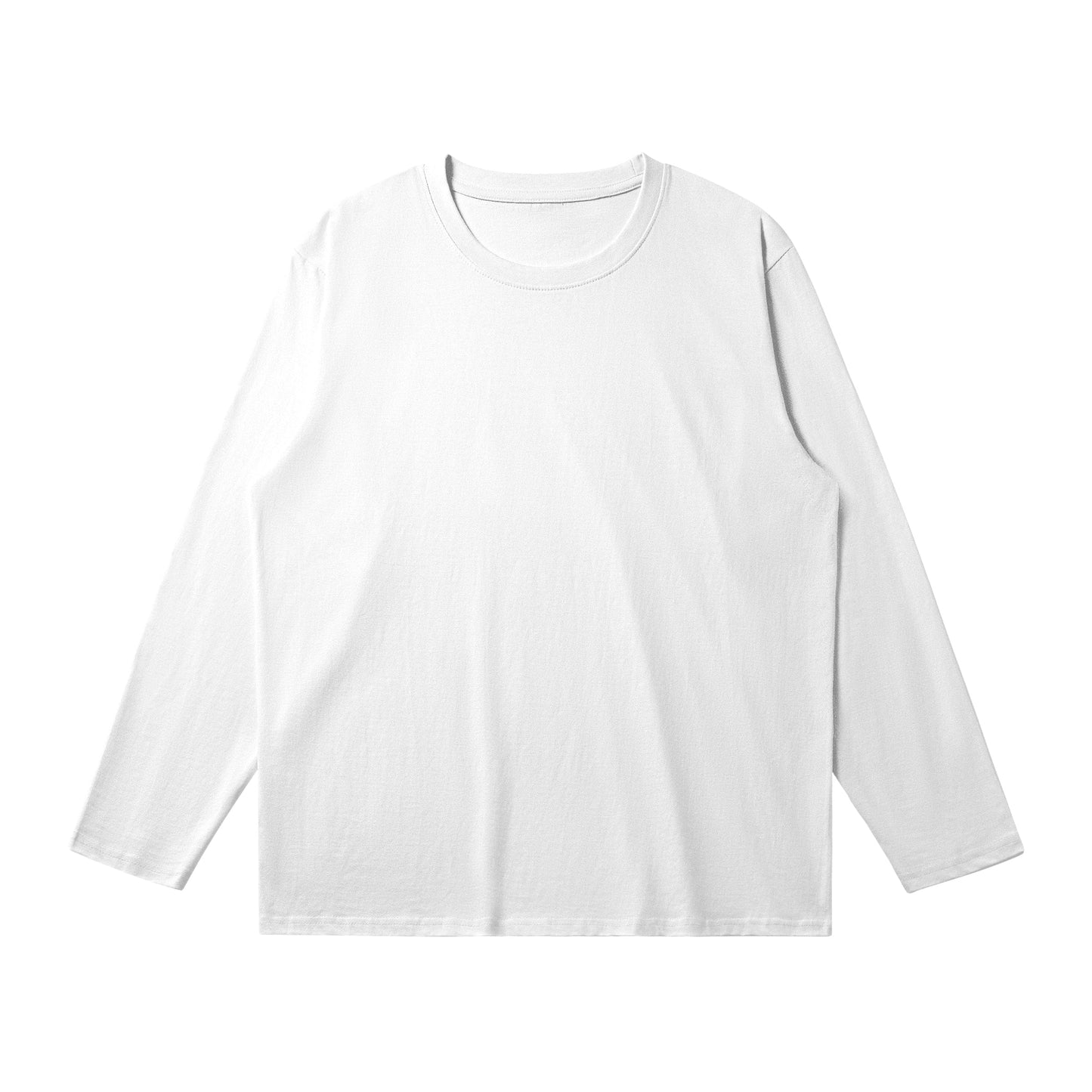 210GSM Unisex Classic Crew Neck Long Sleeve Top