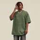 285GSM Unisex Oversized Snow Wash T-shirt