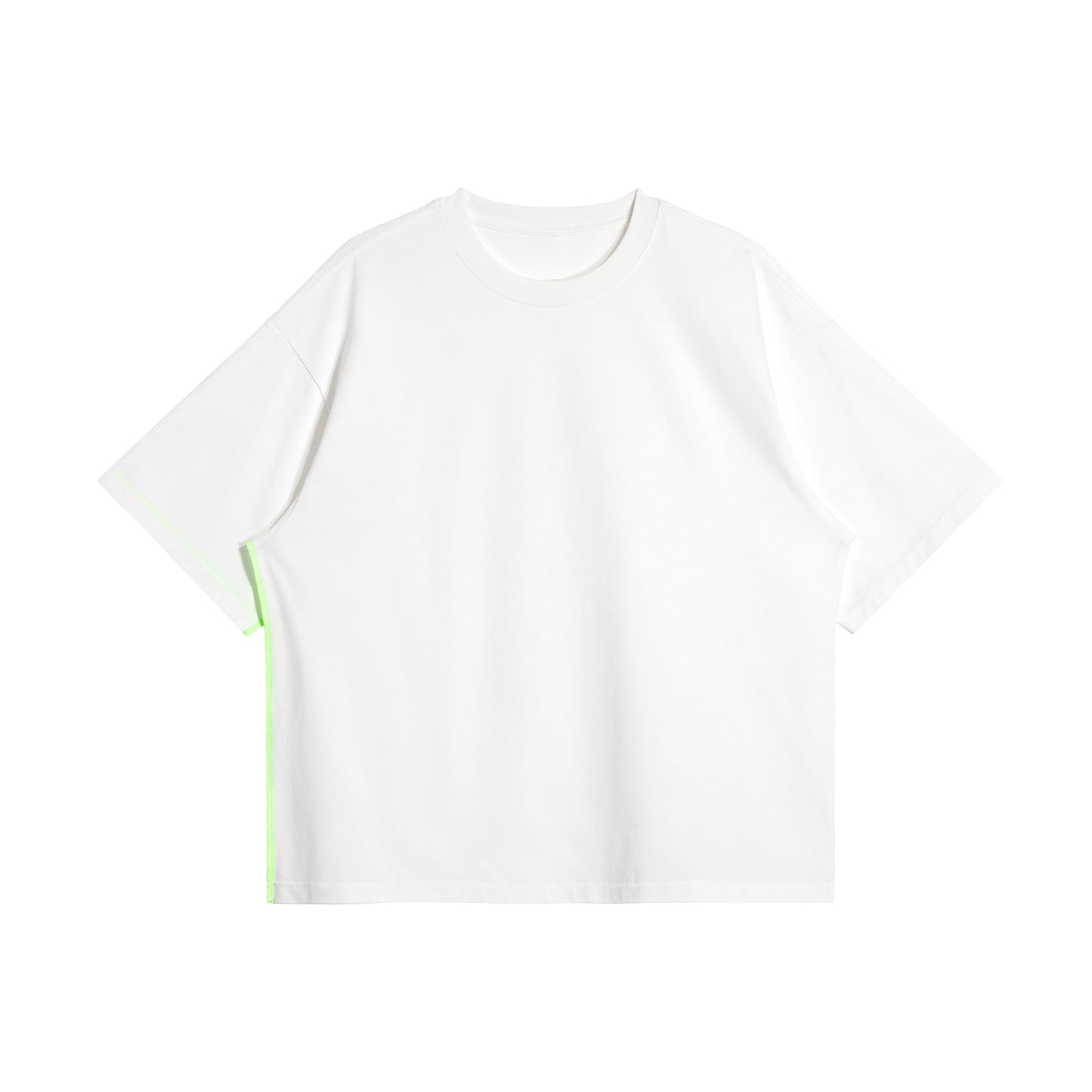 280GSM Unisex Boxy Neon Side Seam T-shirt