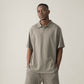 240GSM Unisex Oversized Polo Shirt