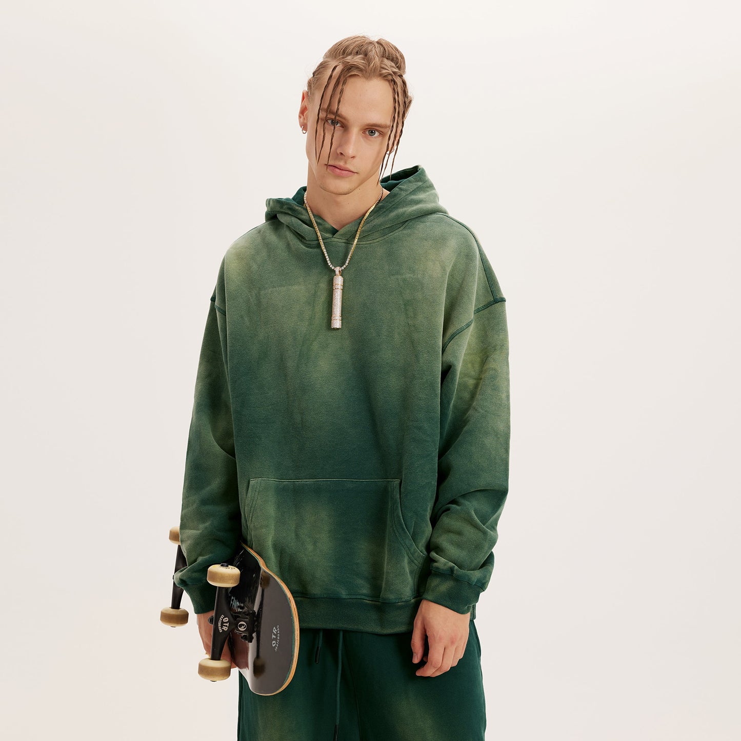 400GSM Unisex Super Heavyweight Sun Faded Hoodie