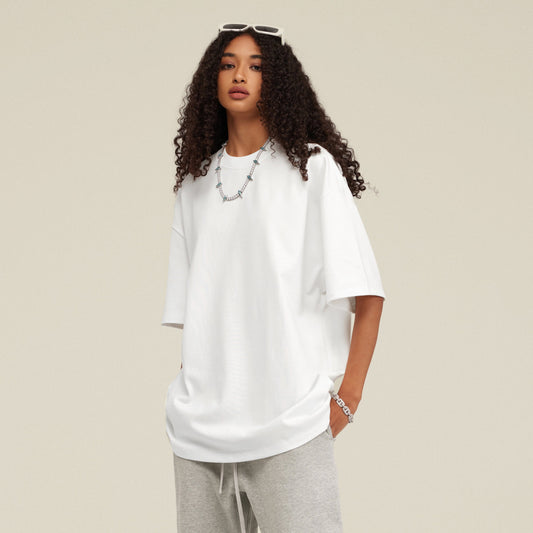 425GSM Unisex Oversized Crew Neck T-shirt