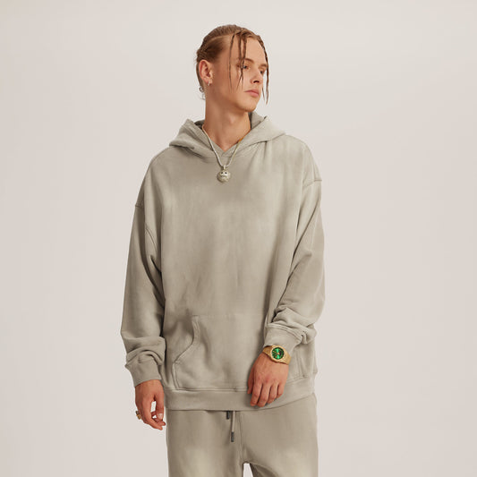 400GSM Unisex Super Heavyweight Sun Faded Hoodie
