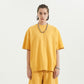 260GSM Unisex Faded Raw Hem T-shirt