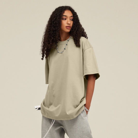425GSM Unisex Oversized Crew Neck T-shirt