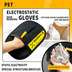 2-in-1 Pet Hair Remover Grooming Glove