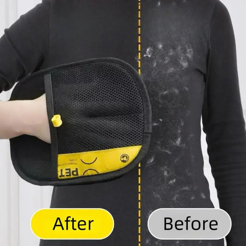2-in-1 Pet Hair Remover Grooming Glove
