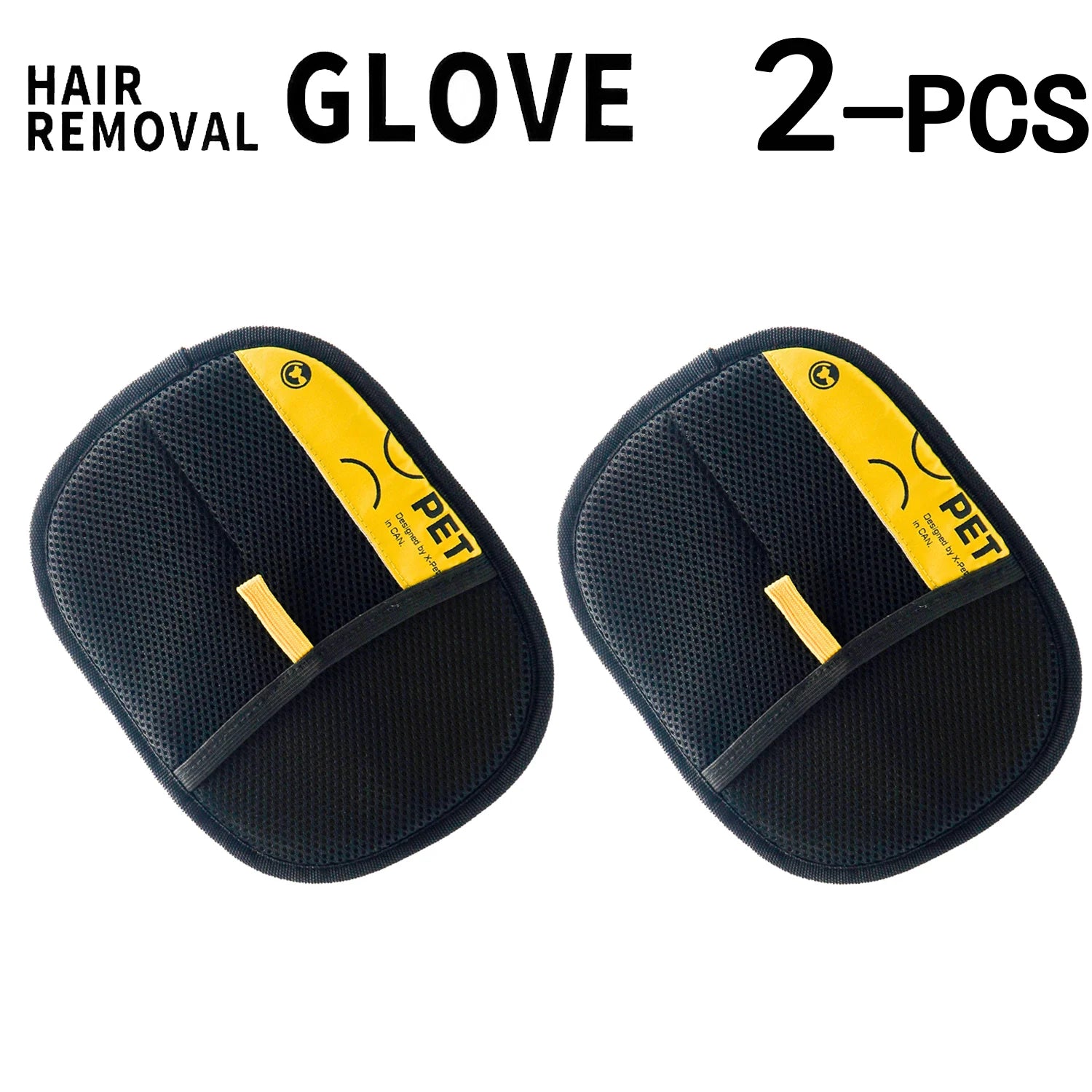 2-in-1 Pet Hair Remover Grooming Glove